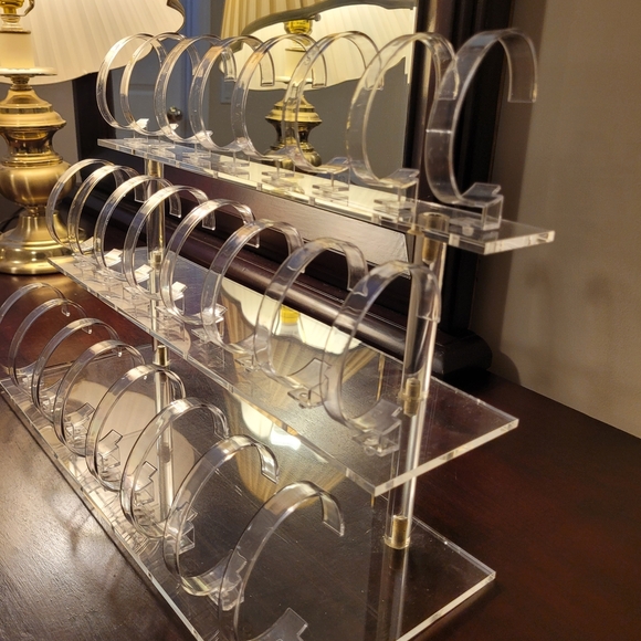 New Clear 25 Watch Collection Display Organizer Set - Picture 5 of 6